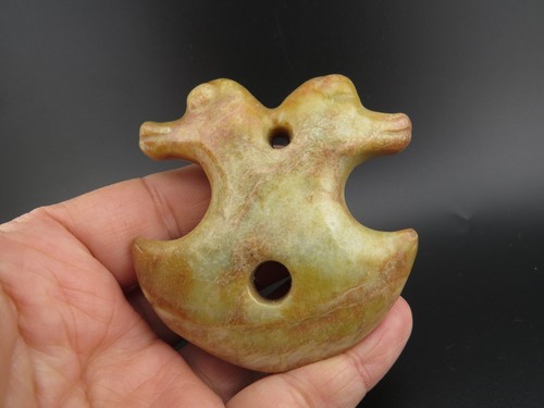 Chinese old jade,Hongshan culture,Collectibles,hetian jade,rare axe,pendant Q16 - Picture 2 of 5