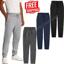 Mens Fleece Jogger Blended Sweatpants S, M, L, XL, 2XL, 3XL, 4XL NEW 