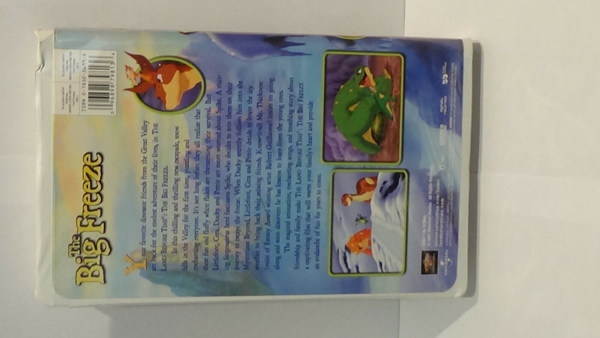 Land Before Time VIII The Big Freeze VHS Movie Clamshell