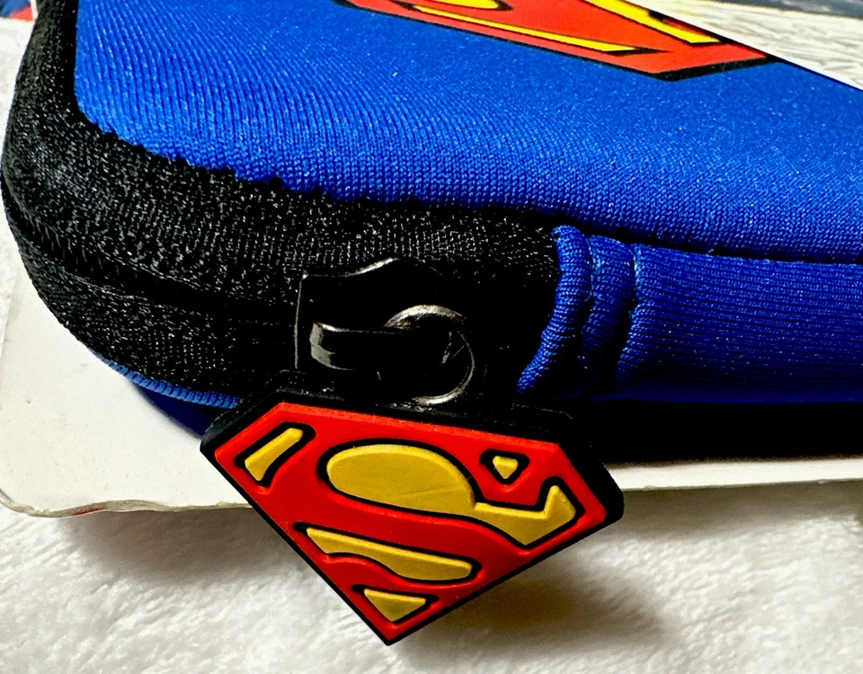 Superman Logo Blue Neoprene iPad Android Tablet Zippered Case Fits up to 10" - Image 3 of 4