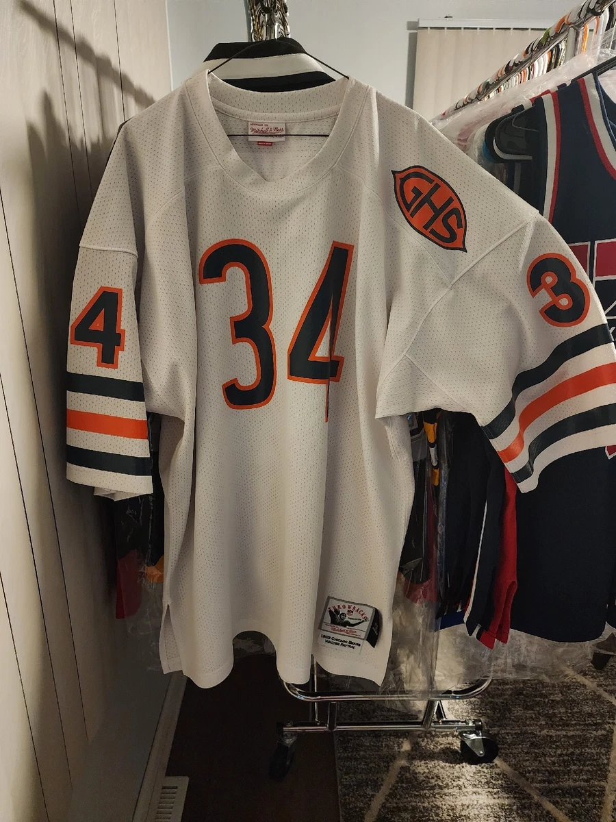 100 Authentic Mitchell Ness Walter Payton Chicago Bears 1983 Jersey 52 XXL