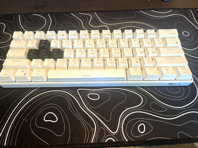 RK ROYAL KLUDGE RK61 Wired 60% Mechanical Gaming Keyboard Dual Mode RGB Backlit