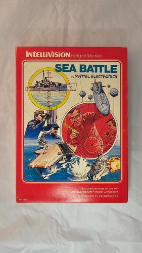 JUEGO INTELLIVISION - BATALLA MARINA - EN CAJA - Imagen 1 de 3