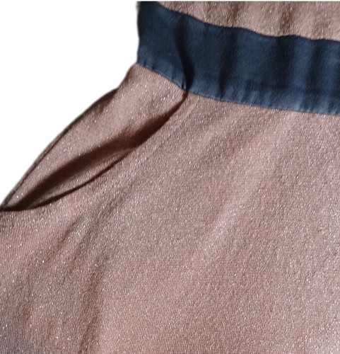 GB girls Sparkly Pink Romber With Sewn In Navy Blue Waist Belt - Picture 9 of 12