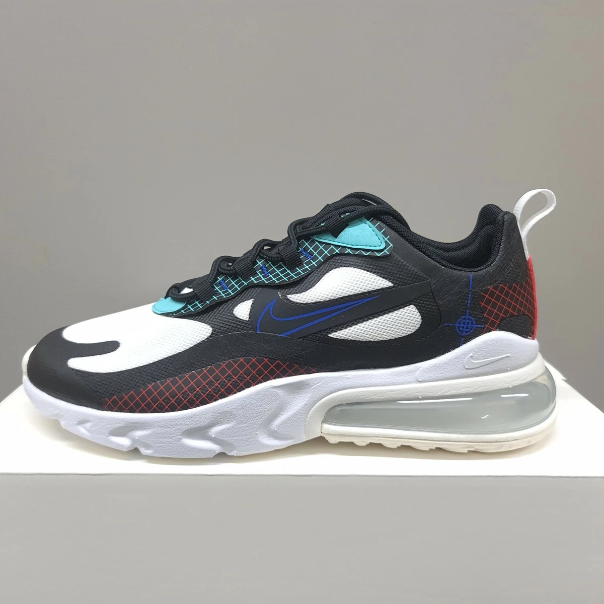 Nike air 270 react black and grey cheap