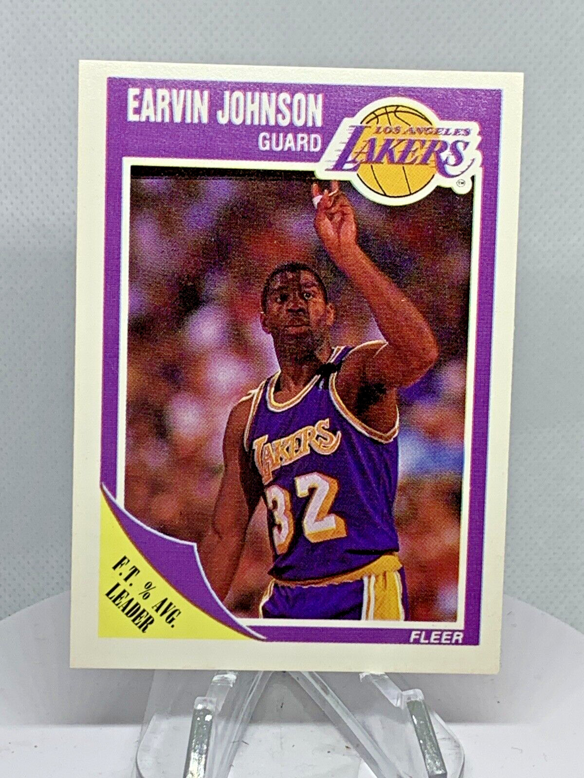 1989-90 Fleer #77 Magic Johnson