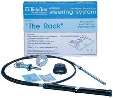 SeaStar Teleflex SS14112 12ft Back Mount Rack Steering System w/ SSC13412 Cable