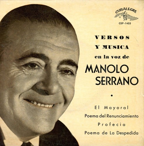 MANOLO SERRANO / El Mayoral, Profecia CUBALEGRE CEP 1455 Press Spain 1961 EP EX - Picture 2 of 5