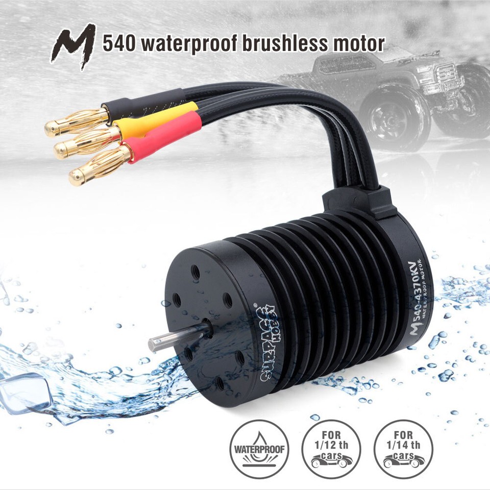 SURPASS HOBBY 2435 4800KV Sensorless Brushless Motor 25A ESC Combo For Traxxas E