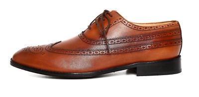 Ben Sherman Henry Wingtip Leather Oxford Brown Men Z87126  display picture 3