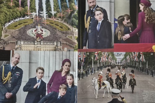 The Prince & Princess Of Wales - William & Kate - HELLO mag Cover & Article. - 第 4/7 張圖片