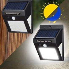 40LED Solar Powered PIR Motion Sensor Security Light Wall Lamp Garden Outdoor