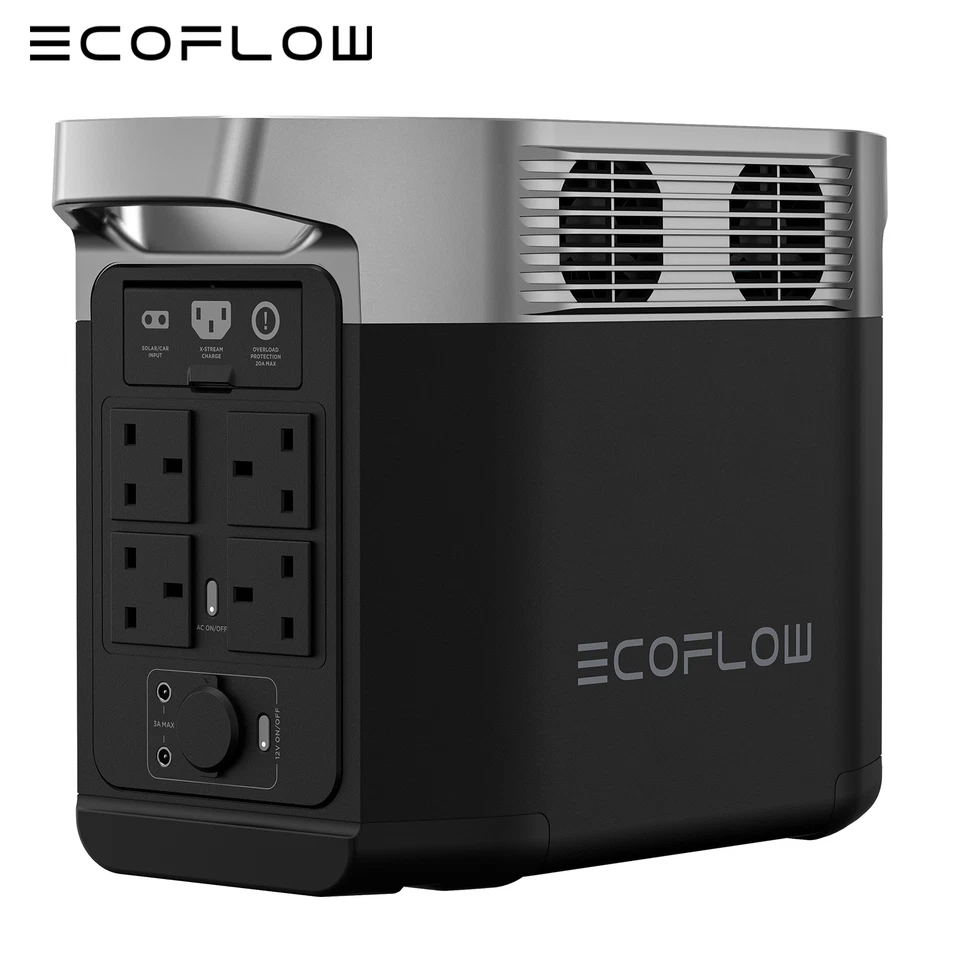 ECOFLOW DELTA 2 Portable Power Station 1024Wh LiFePO4 Battery Solar Generator - Image 3 of 4