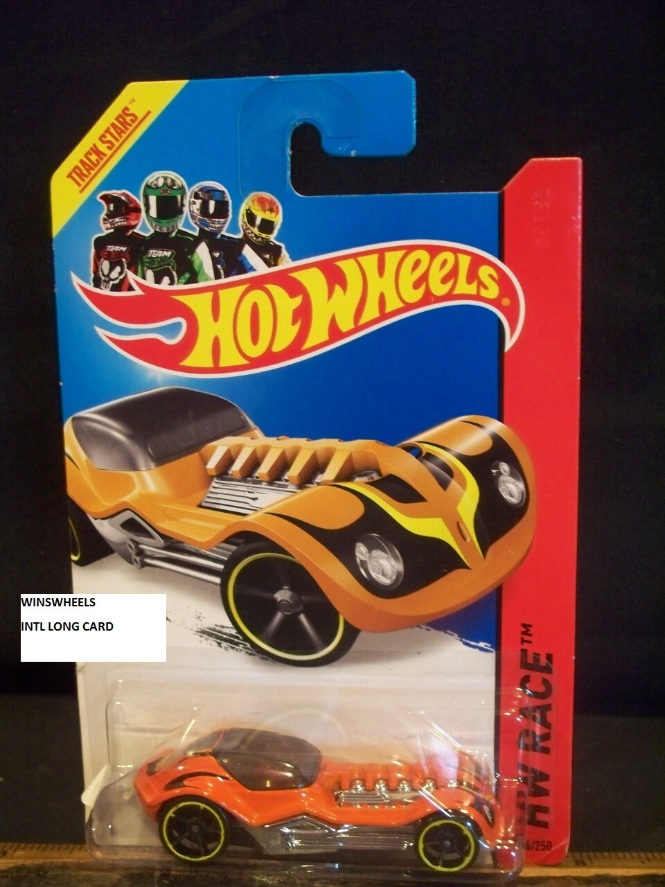 2014 HOT WHEELS #154 -4 DIESELBOY ORNG J5 💰😍💎INTL CARD RACE