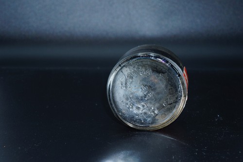 Vintage Bixby Jet Oil Black Shoe Polish with Cork stopper Empty - Picture 3 of 6