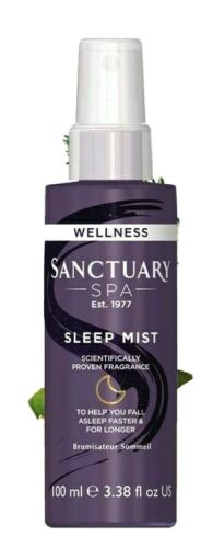 Sanctuary Spa Sleep Mist 100ml- Easy Sleep Long Sleep Help Pillow Spray - Afbeelding 1 van 1