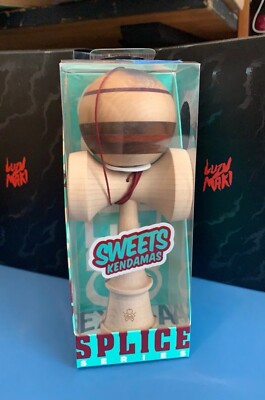 Sweets Kendama - Splice IV Cushion Clear - Natural Wood - Beautiful!