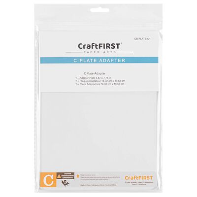 Plate C Compatible with Cuttlebug Die Cutting Machine 5.87X7.75  1 Plate