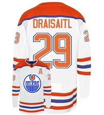NEU Leon Draisaitl #29 Edmonton Oilers Hockey Reverse Retro Herren NHL Trikot