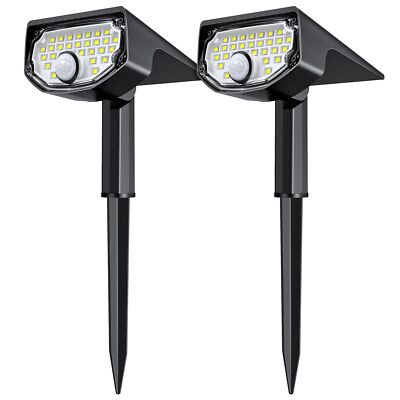 Solar Motion Sensor Outdoor Lights 30 Leds Spot Lights With Motion Detector Ip68