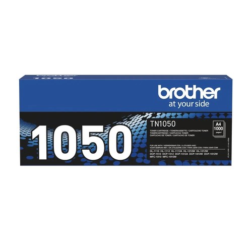 Brother TN-1050 Tonerkassette, schwarz, Einzelpack, Standardkapazität, inkl. 1