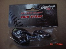 (5) Rawlings Batter's Helmet Chin Strap Black Fits all Rawlings Helmets NEW RCS1