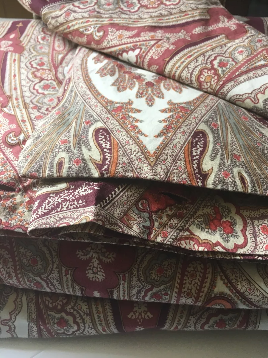 Pottery barn paisley quilt deals