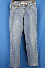 Lee Riders Women's Straight Stretch Jeans Size 8M 28x30 Med Wash