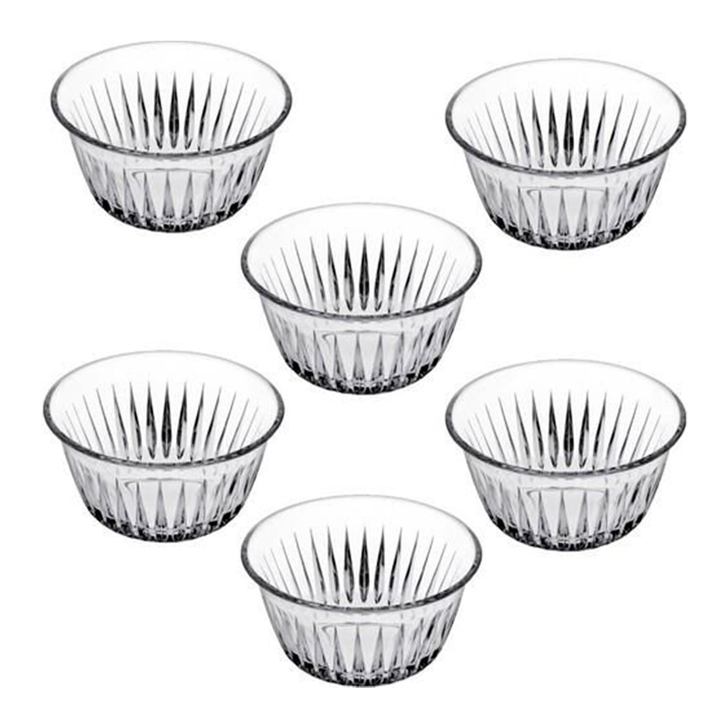 набор из 6 предметов 10x5 см Десертный прозрачный в Пасабахче 4290₽