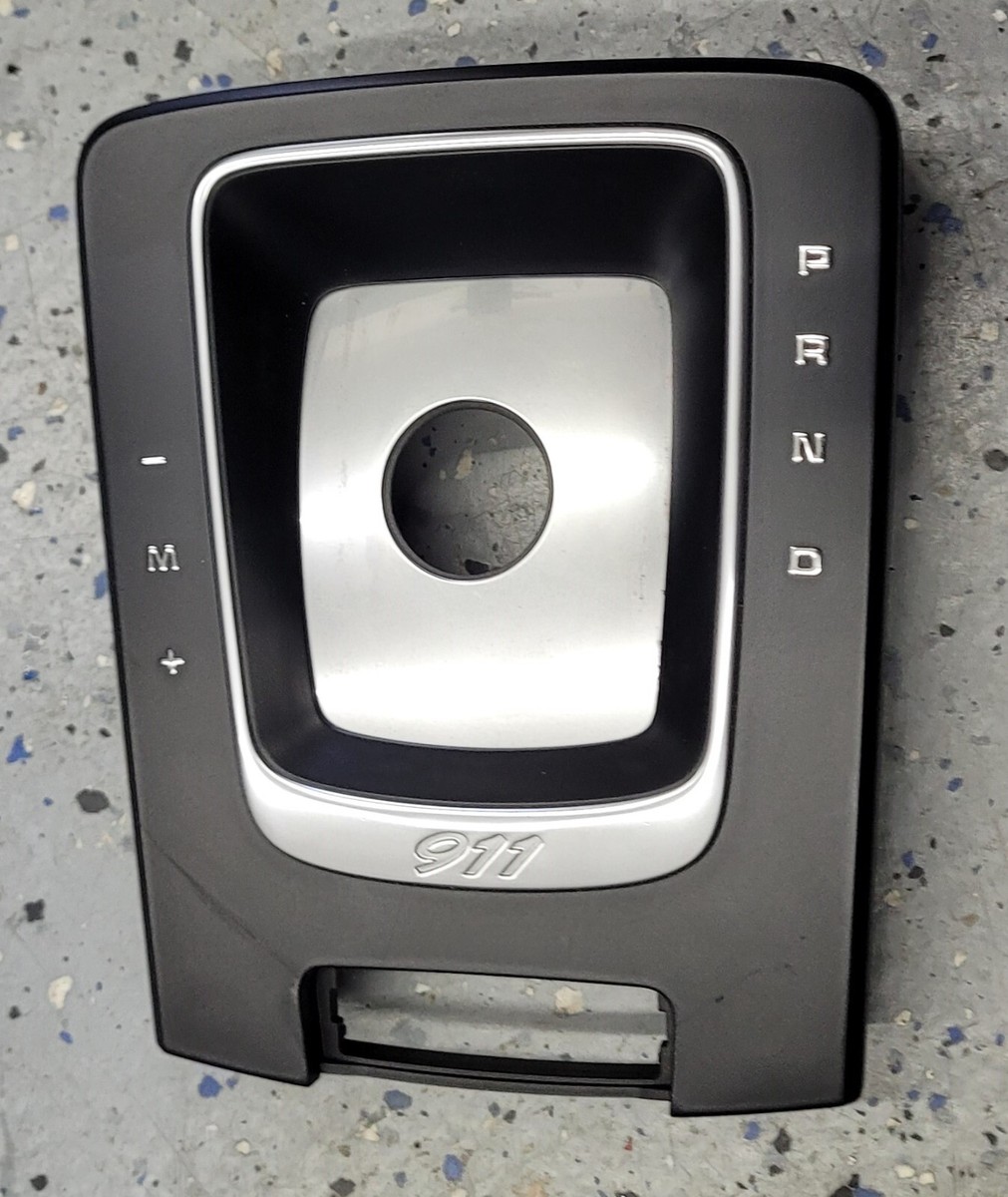 Automatic Transmission Shift Cover Plate Porsche 9P1-858-401-DRZ
