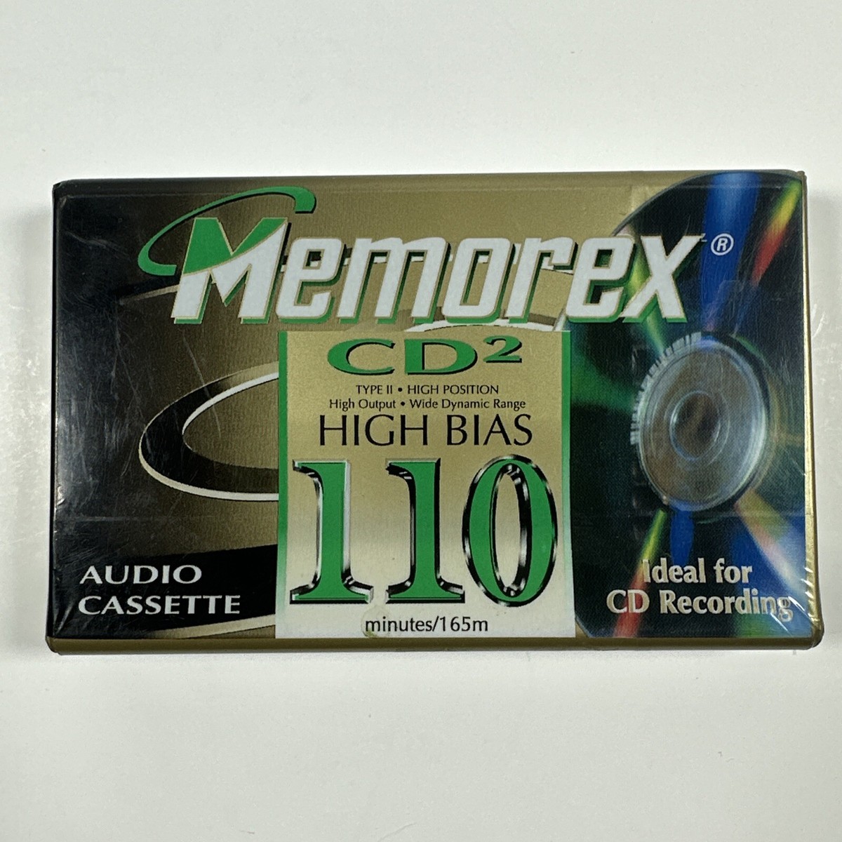 CD2 Memorex High Bias 110 Sealed Blank Audio Cassette Tape | eBay