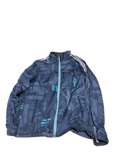 blue camo adidas jacket