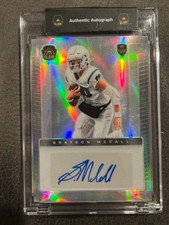 GRAYSON MCCALL 2022 Super Glow Football Encased AUTO Autograph # 145/175