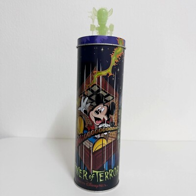 Tokyo DisneySea Tower of Terror Shiriki Utundu Figure Metal Tin