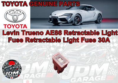 Toyota Levin Trueno AE86 Retractable Light Fuse Retractable Light Fuse 30A