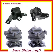 Engine Motor and Transmission Mount For 09-14 Honda Pilot 3.5L Set 4Pcs
