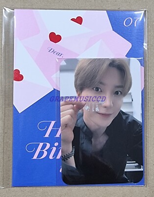 LEETEUK SUPER JUNIOR SMTOWN OFFICIAL MD 2023 ARTIST BIRTHDAY CARD