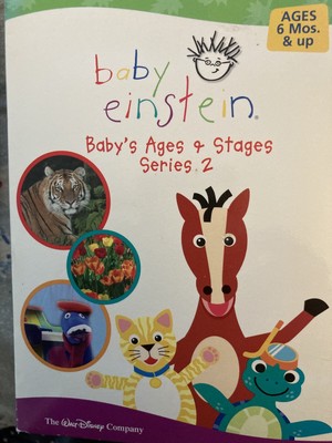 Baby Einstein Dvd Set Babys Ages Stages Series 2 Disney 6 Dvds Baby Monet Ebay