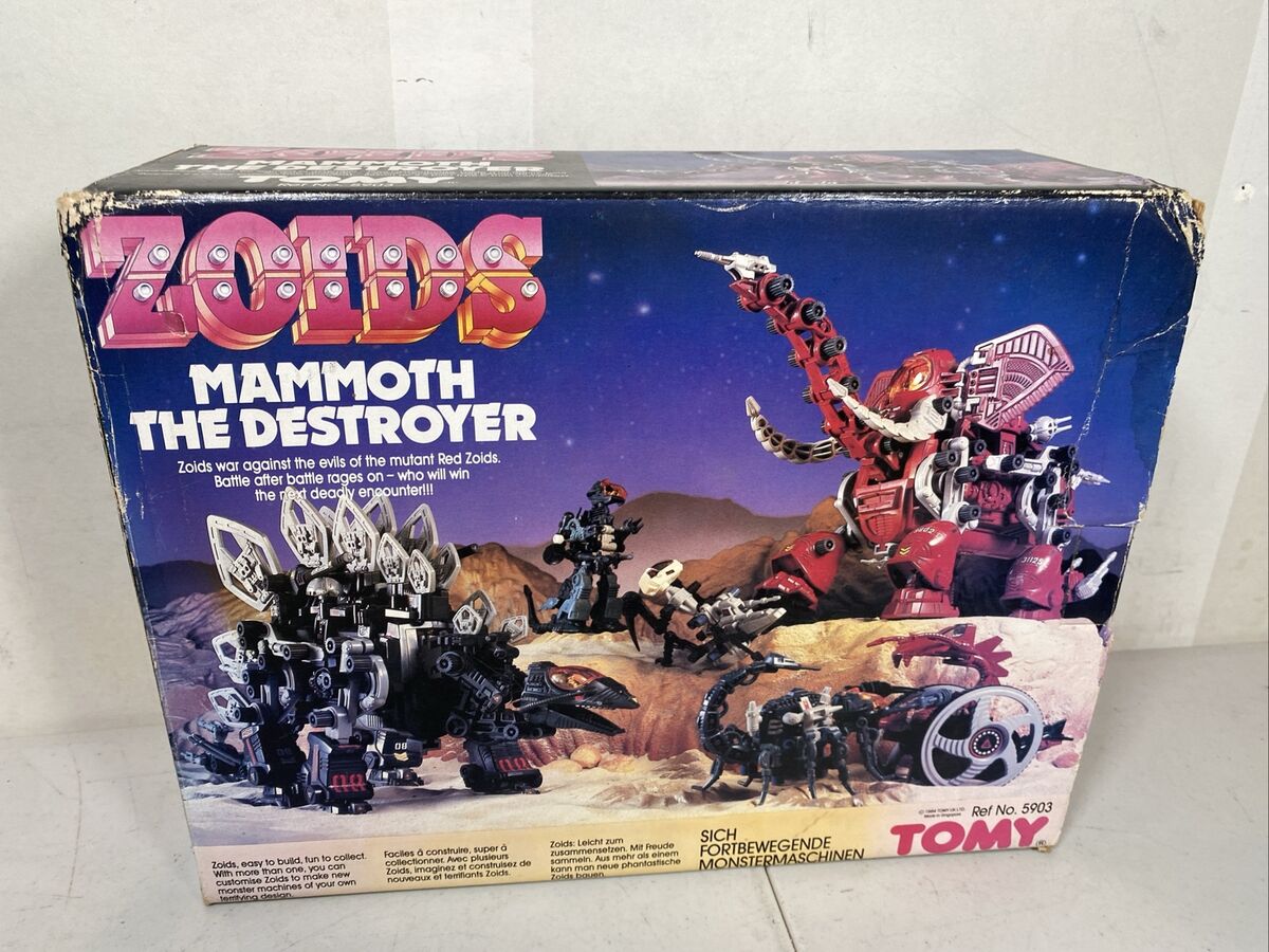 Vintage Tomy Zoid Mammoth The Destroyer 1984 | eBay Vintage Tomy Zoid Mammoth The Destroyer 1984 | eBay