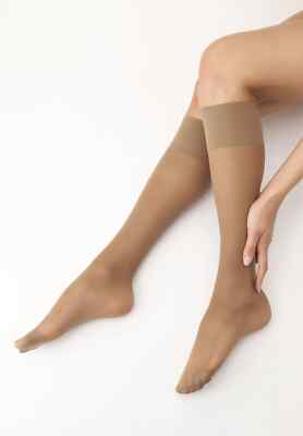 10 Pack Oroblu Repos 70 den Kompressions-Kniestrümpfe, mittlere Kompressiion 