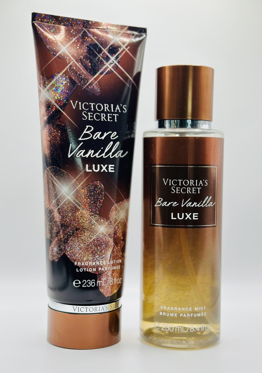 New Victoria's Secret VS Bare Vanilla Luxe Fragrance Body