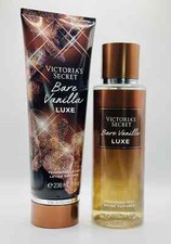 New Victoria's Secret VS Bare Vanilla Luxe Fragrance Body Mist Cream Lot