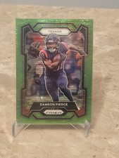 2023 Panini Prizm #116 Dameon Pierce Neon Green Pulsar