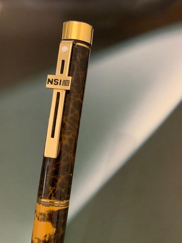 2 of Vintage Sheaffer TARGA 1030 Thuya Brown Marble Fountain Pen Pen 14K Gold - Picture 24 of 24