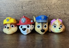 Rare Nickelodeon Paw Patrol Character Head Water Squirter Toys Bath Time Fun 
