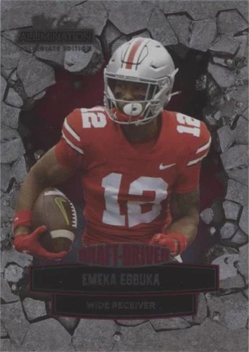 2021 Wild Card Alumination NIL Collegiate Edition Emeka Egbuka #ANDD-12