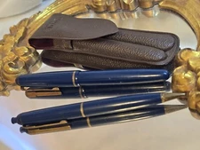 lamy artus ballit 50s-60s vintage fountain pen & pencil RARE set Medium 92 Nib 