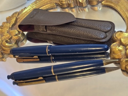 lamy artus ballit 50s-60s vintage fountain pen & pencil RARE set Medium 92 Nib