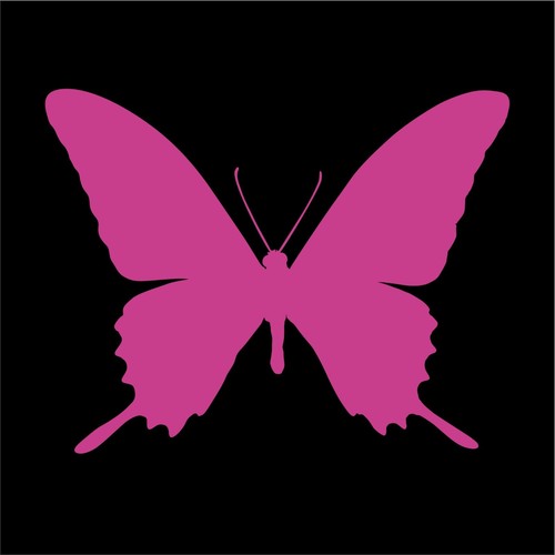 BUTTERFLY Decals Sticker, Vinyl, Car, Truck, Window, Choice of Sizes & Colors - Picture 7 of 15