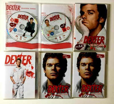 Dexter - Seasons 1-3 Complete (DVD) READ DESCRIPTION